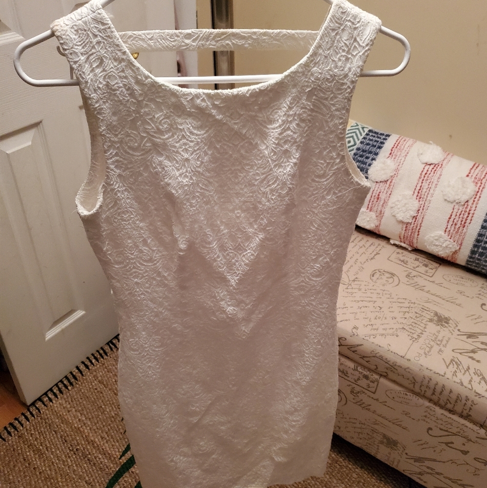 White dress
